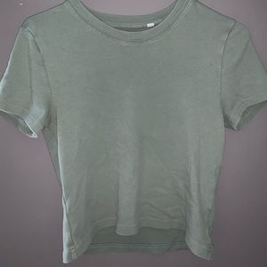 Turquoise pacsun crop top (NWOT)